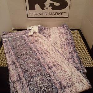 Large Victoria secret pajama Bottoms